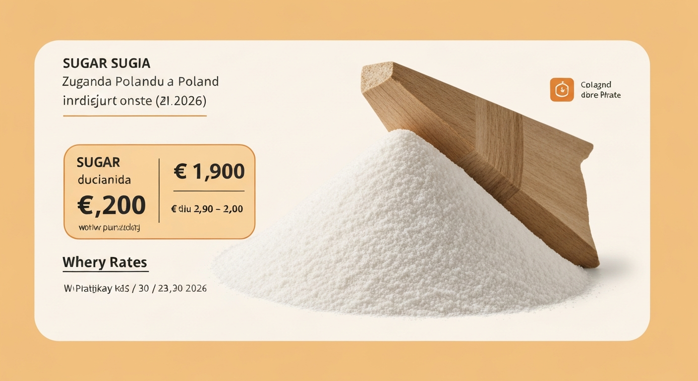 Cena cukru v Polsku: Aktuální ceny a kde nakupovat | 2026 1 Cena cukru v Polsku: Aktuální ceny a kde nakupovat | 2026