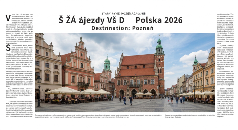 Jednodenní zájezdy do Polska 2026 | 2026