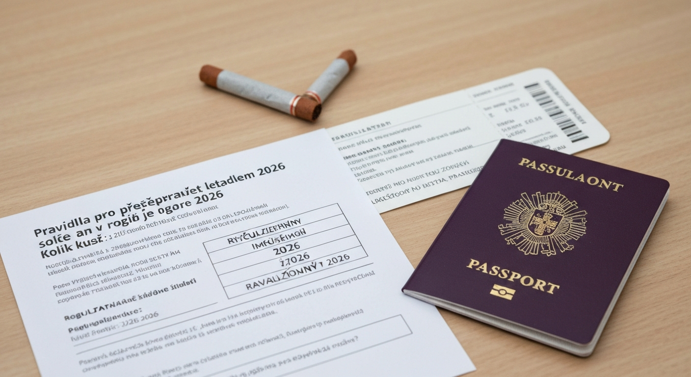 Pravidla pro přepravu cigaret letadlem v roce 2026: Kolik kusů na osobu je povoleno? | 2026