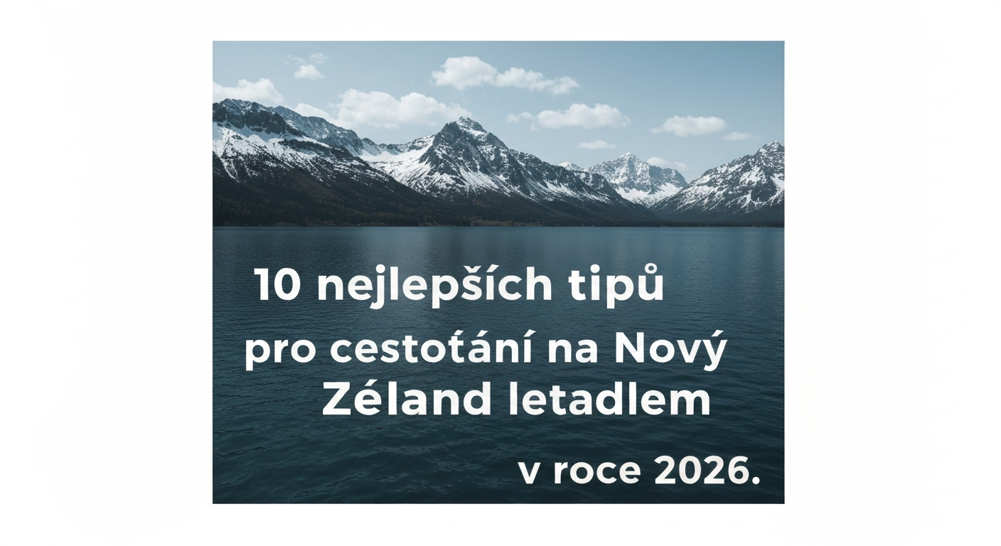 10 nejlepších tipů pro cestování na Nový Zéland letadlem v roce 2026 | 2026