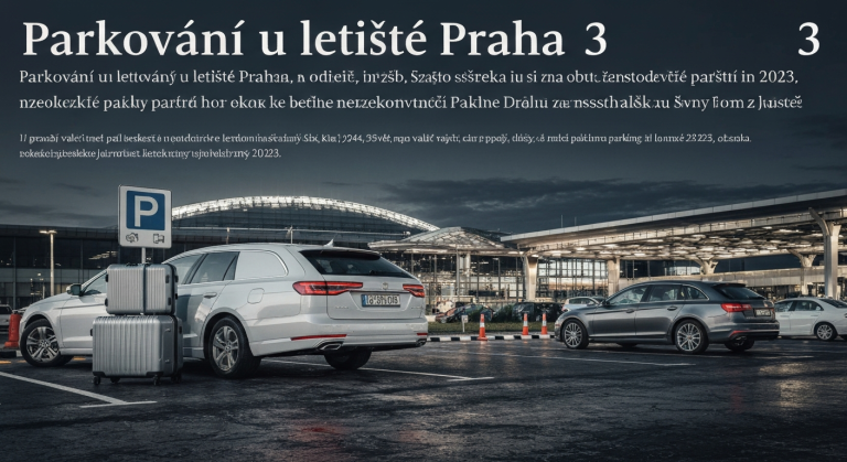 Kompletní průvodce parkováním u letiště Praha v roce 2026 | 2026
