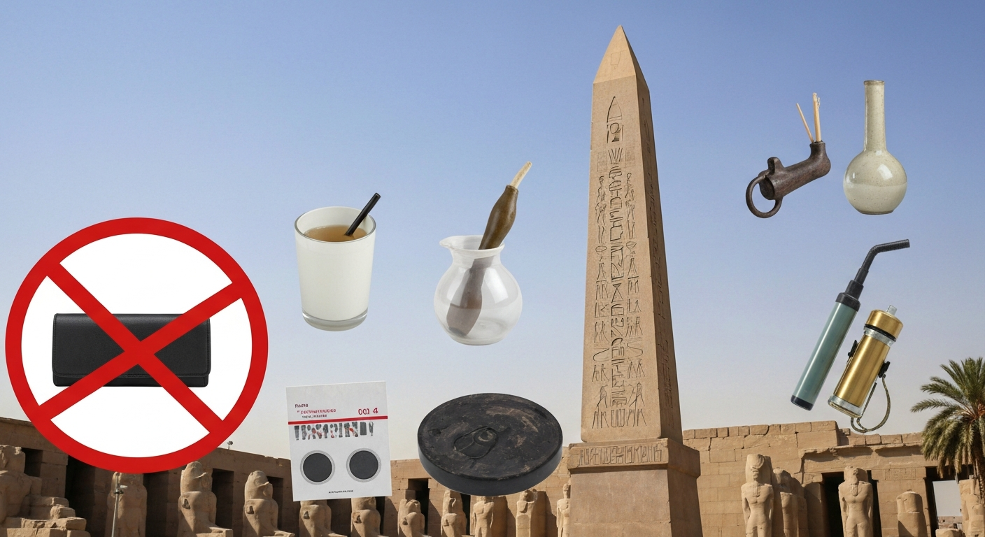 Varování pro cestovatele: Co nesmíte vzít do kufru při letu do Egypta v roce 2026 | 2026 2 3146 inline zak zan p edm ty do egypta 1
