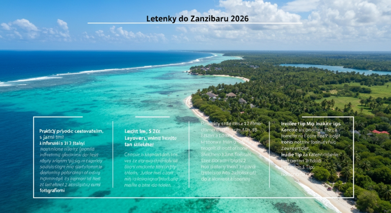 Kompletní průvodce letenkami do Zanzibaru 2026: Čas letu, přestupy a tipy | 2026