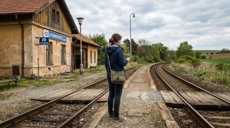 vlakove-nadrazi-dobrovice-cekajici-cestujici
